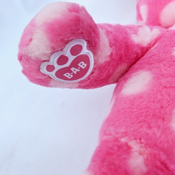 -Build A Bear Disney MINNIE MOUSE Pink Polka Dots Stuffed Animal (Flaw Pi… - Picture 5 of 10